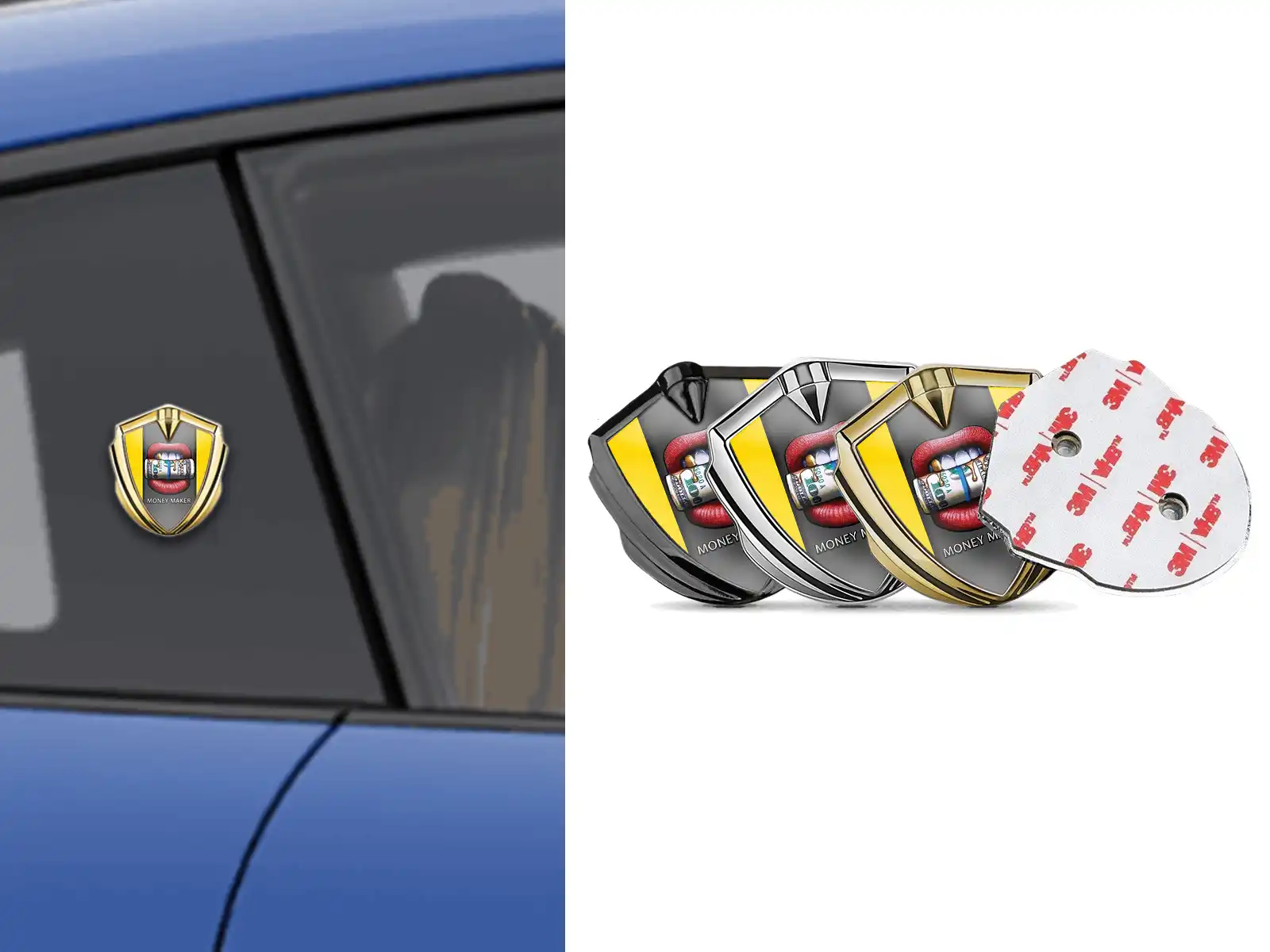 Luxury Car Badge Sports Racing